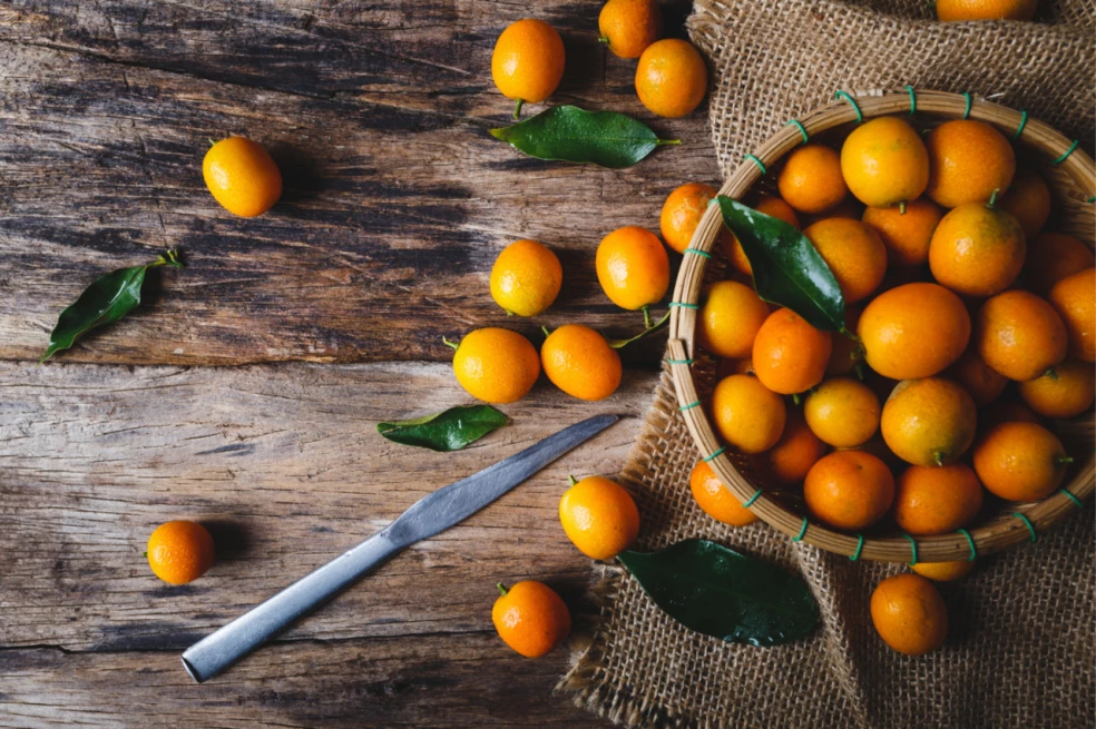 Kumquat spracovanie