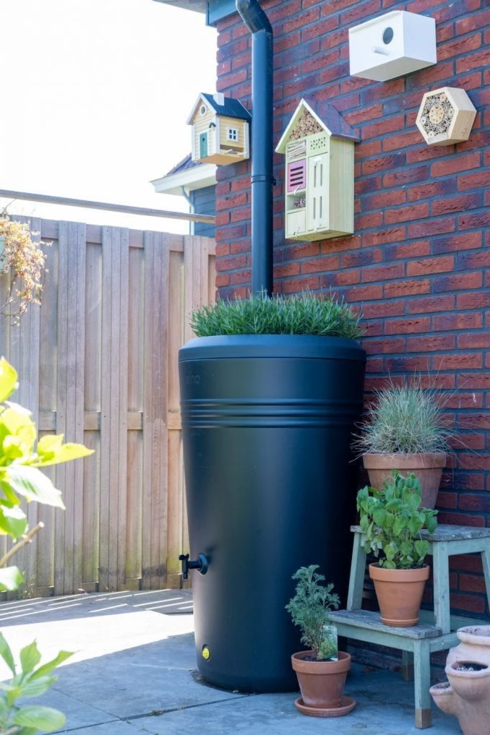 nádrž na vodu do záhrady