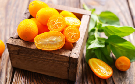 Kumquat exotické ovocie