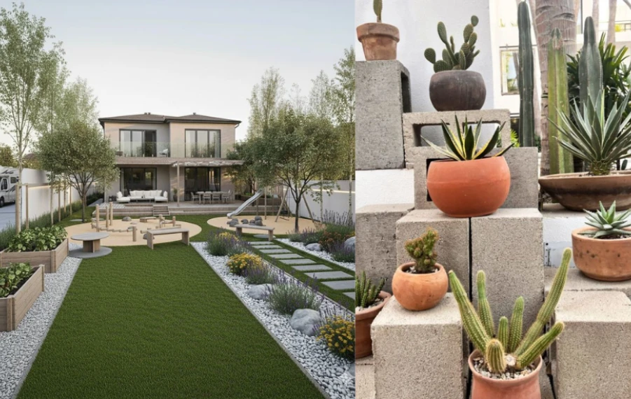 suchomilné okrasné záhrady