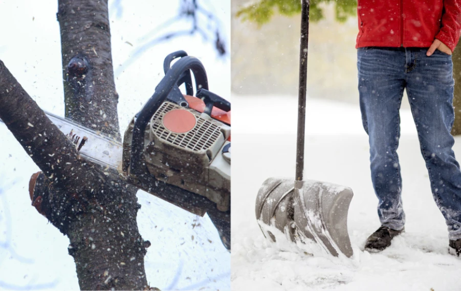 zimné náradie do záhrady