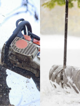 Práca v zime s ľahkosťou: Tu sú tipy na efektívne náradie na zimné práce v záhrade a na stavbe