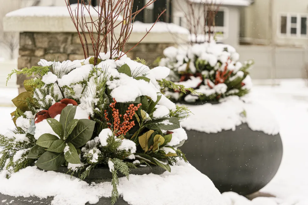 ochrana kvetináčov pred mrazom