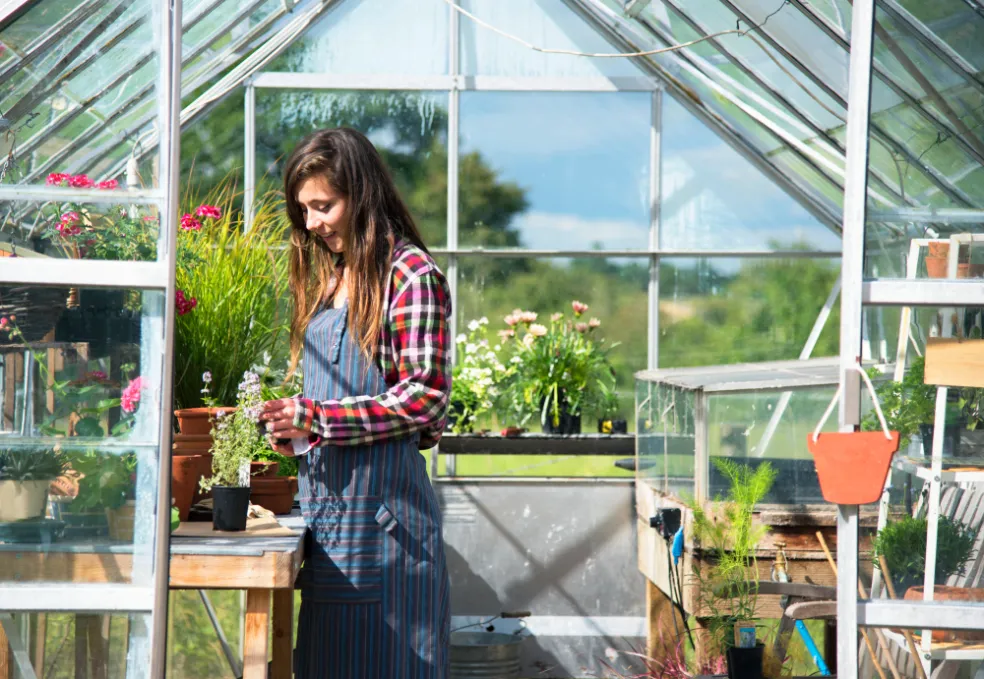skleník na celoročné pestovanie