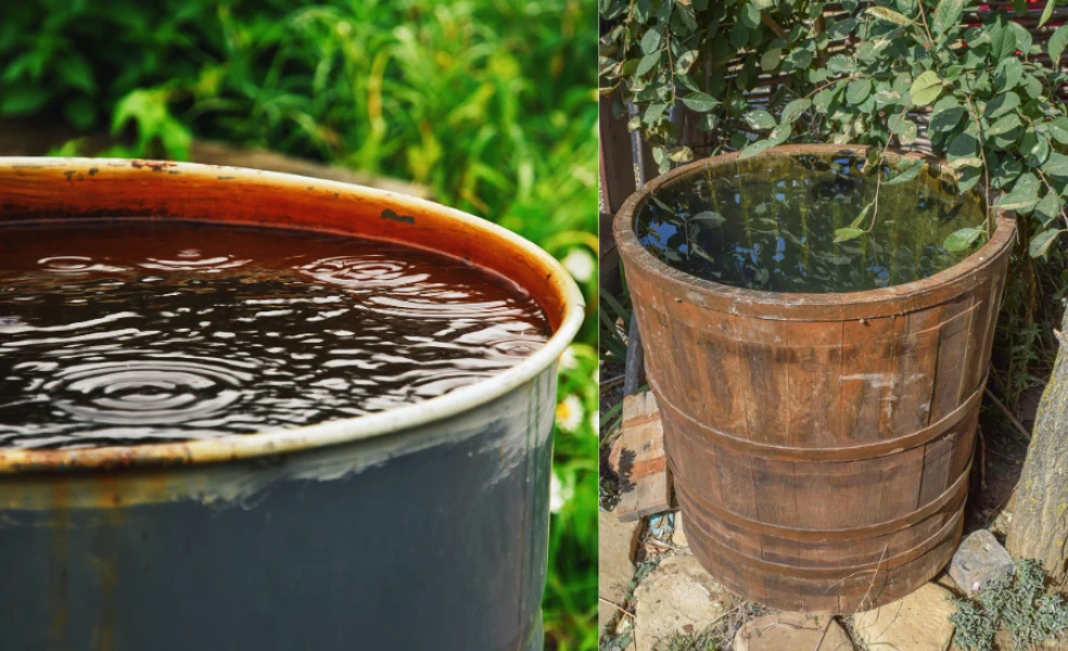 ako vybrať sud na vodu