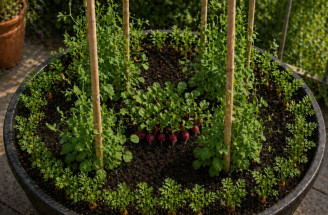 Pestovanie zeleniny v kvetináči: 3 druhy v jednej nádobe