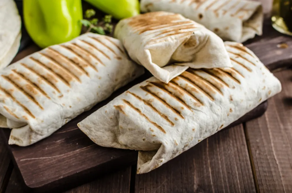vegánsky wrap