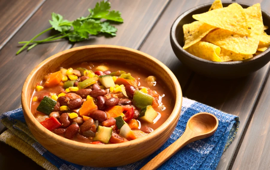 vegánske chili con carne