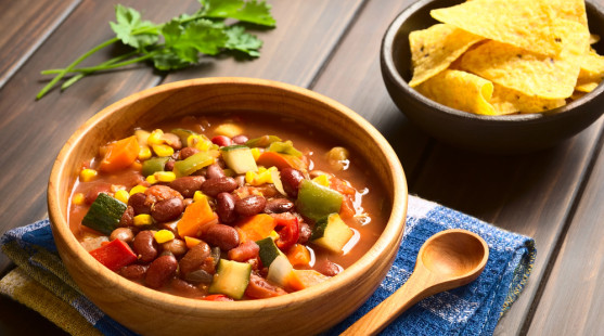 Vegánske chili con carne: Rýchly recept, ktorý zasýti