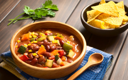 vegánske chili con carne