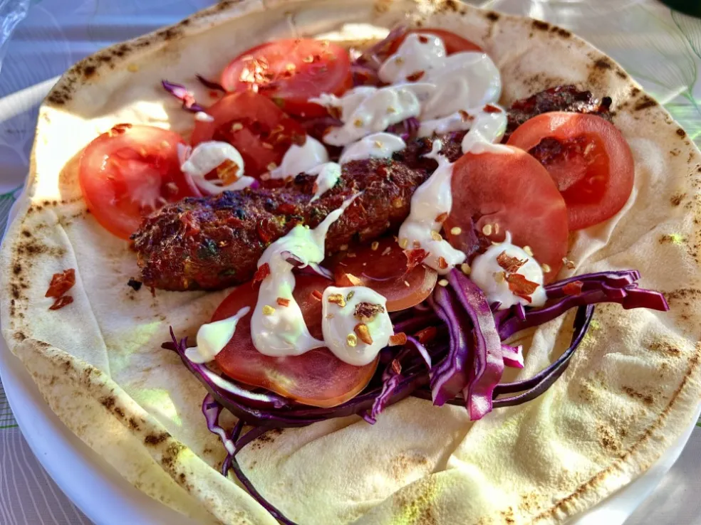 kebab z mletého mäsa