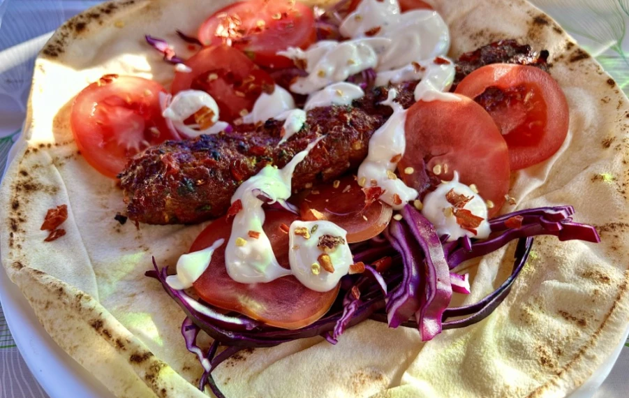Kebab z mletého mäsa